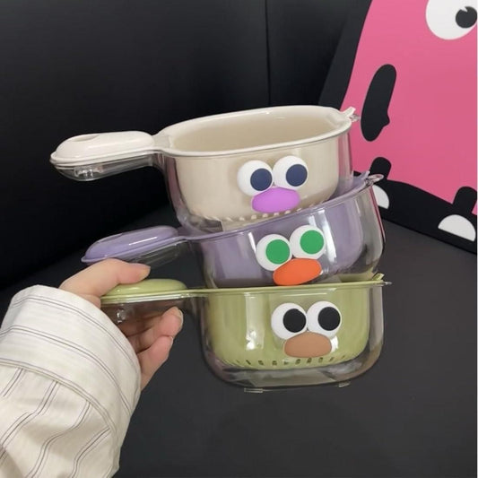 2-in-1 Dual-Layer Strainer Basket with Handle β Wash, Rinse & Drain Easily π₯¦πβ¨