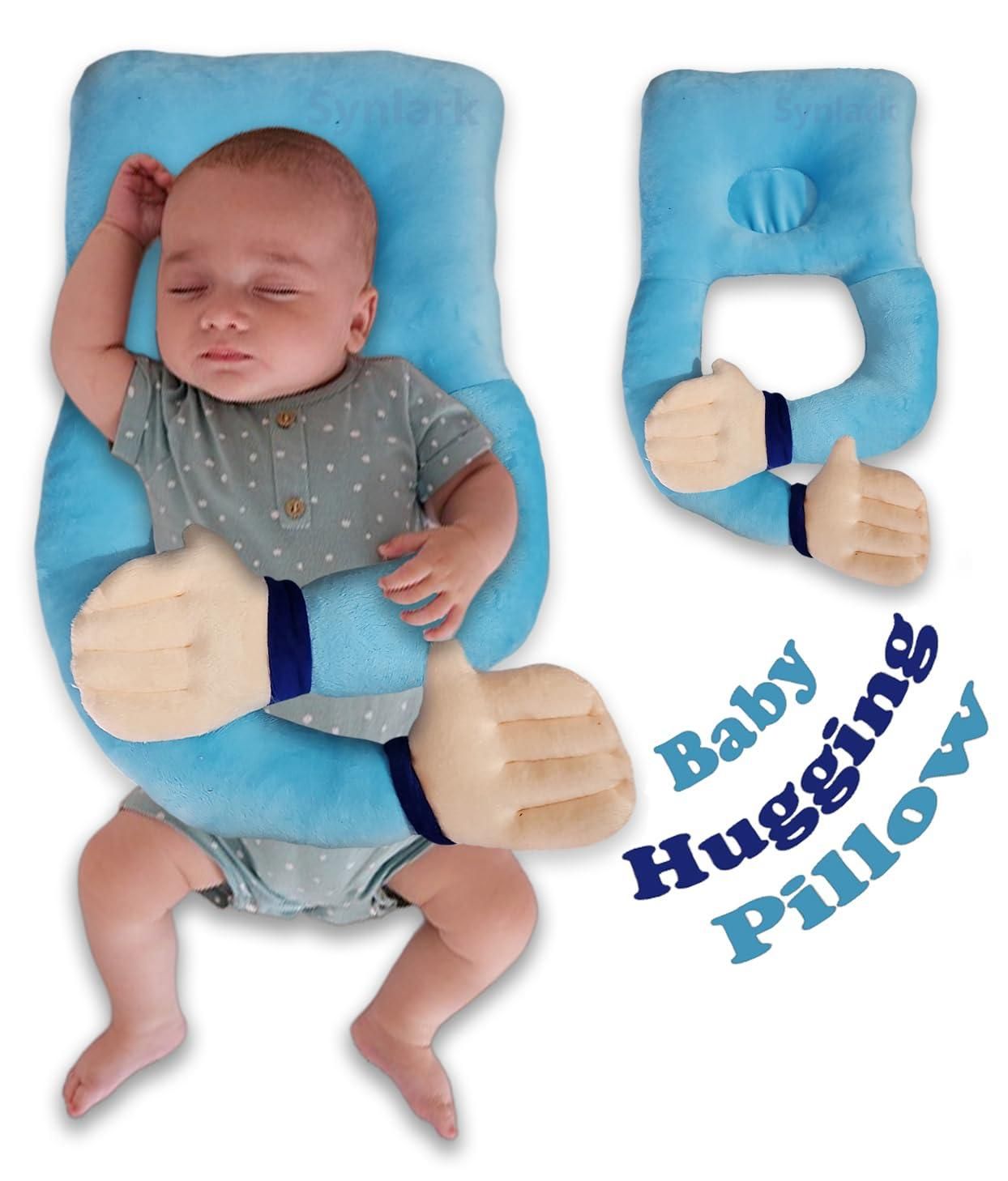 Baby Hugging Pillow – Soft Head Shaping Support Cushion 👶✨