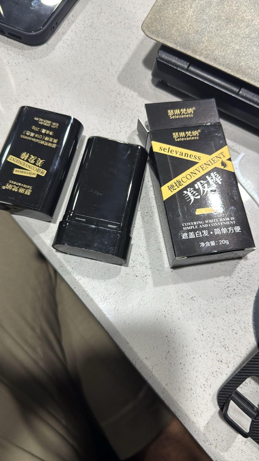 Instant Hair Color Touch-Up Comb – Cover White Hair in Seconds 🖤✨ (20gm)