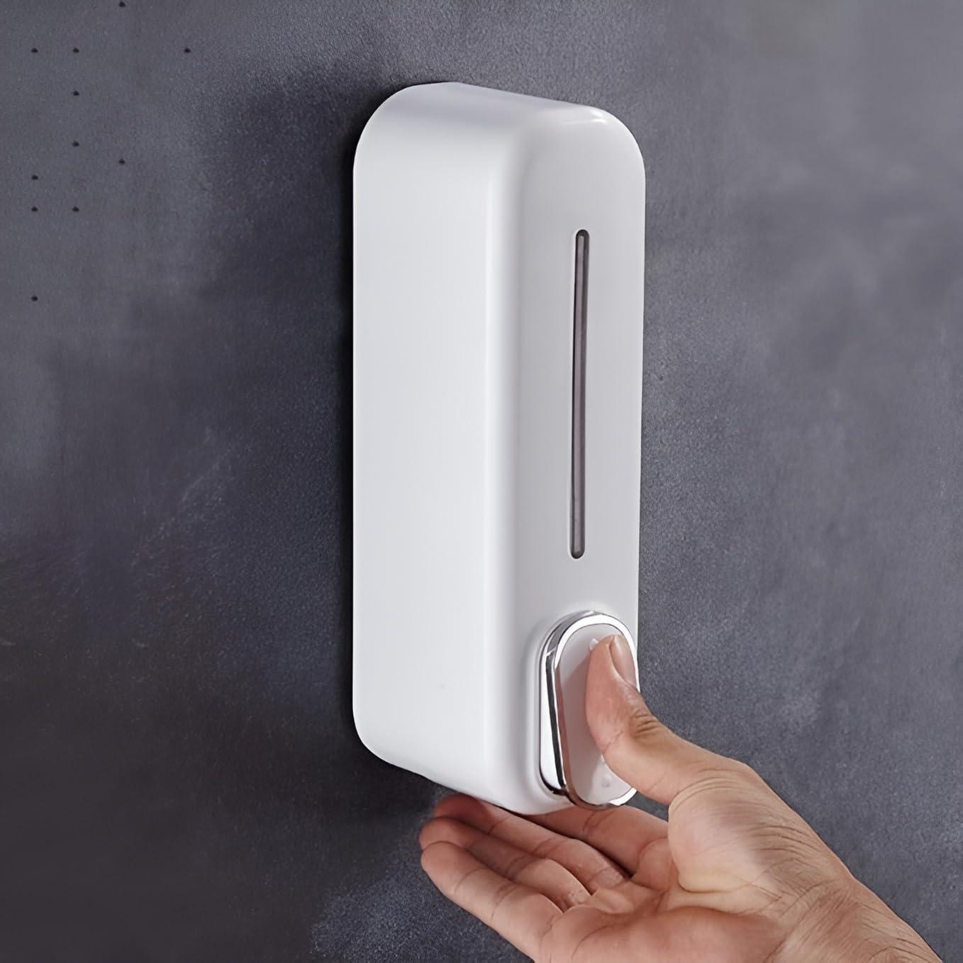 Wall-Mounted Press Soap Dispenser – Space-Saving & Easy-to-Use 🚿✨