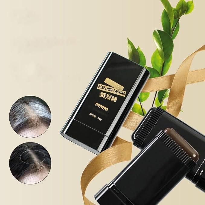 Instant Hair Color Touch-Up Comb – Cover White Hair in Seconds 🖤✨ (20gm)