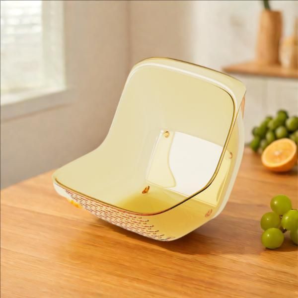Kitchen Strainer Drain Basket – Wash, Rinse & Store with Ease 🍓🥬✨