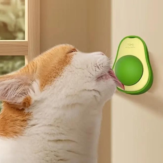 Catnip Minty Avocado Ball 🥑🐱 – Fun & Healthy Cat Toy