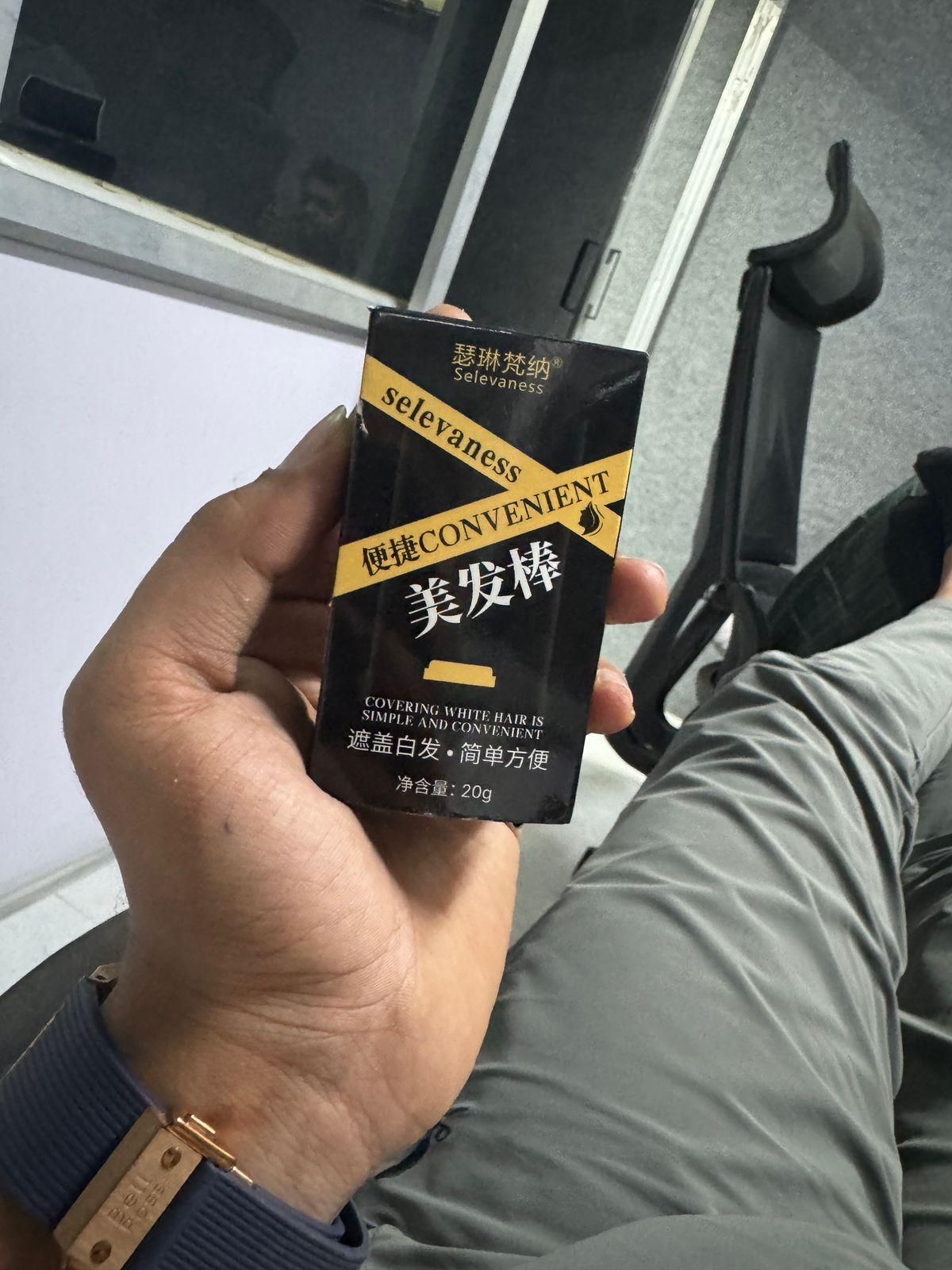 Instant Hair Color Touch-Up Comb – Cover White Hair in Seconds 🖤✨ (20gm)